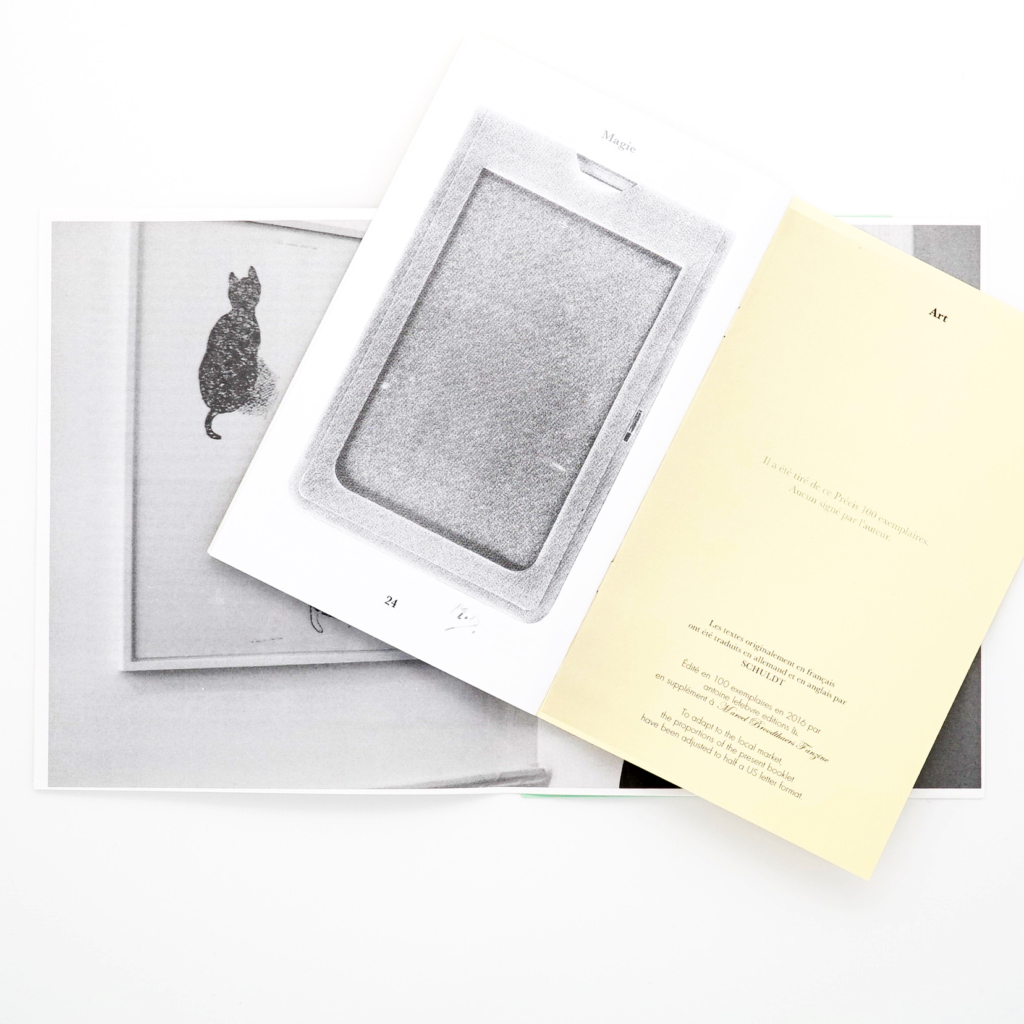 Marcel Broodthaers Fanzine - Image 8