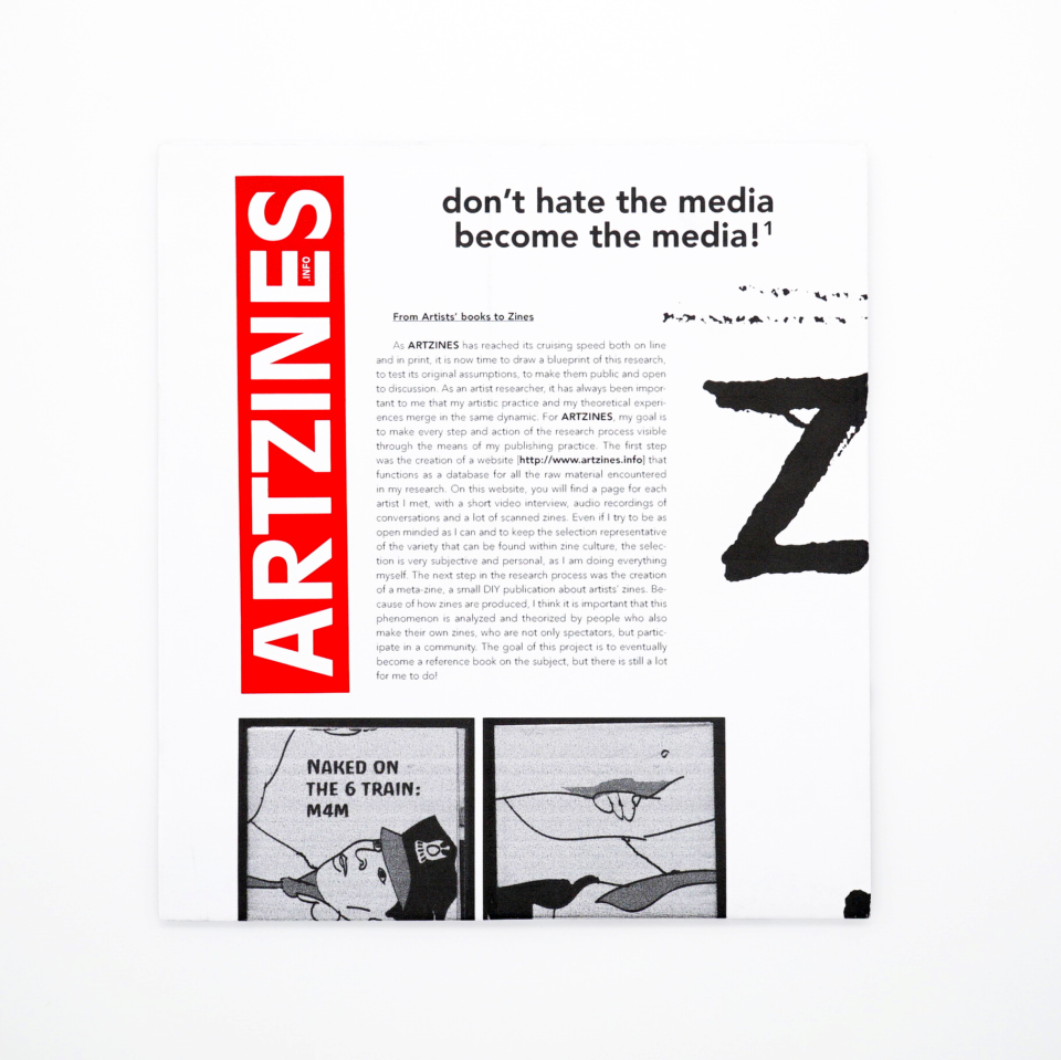 ARTZINES #2<br/> Broadside Essay
