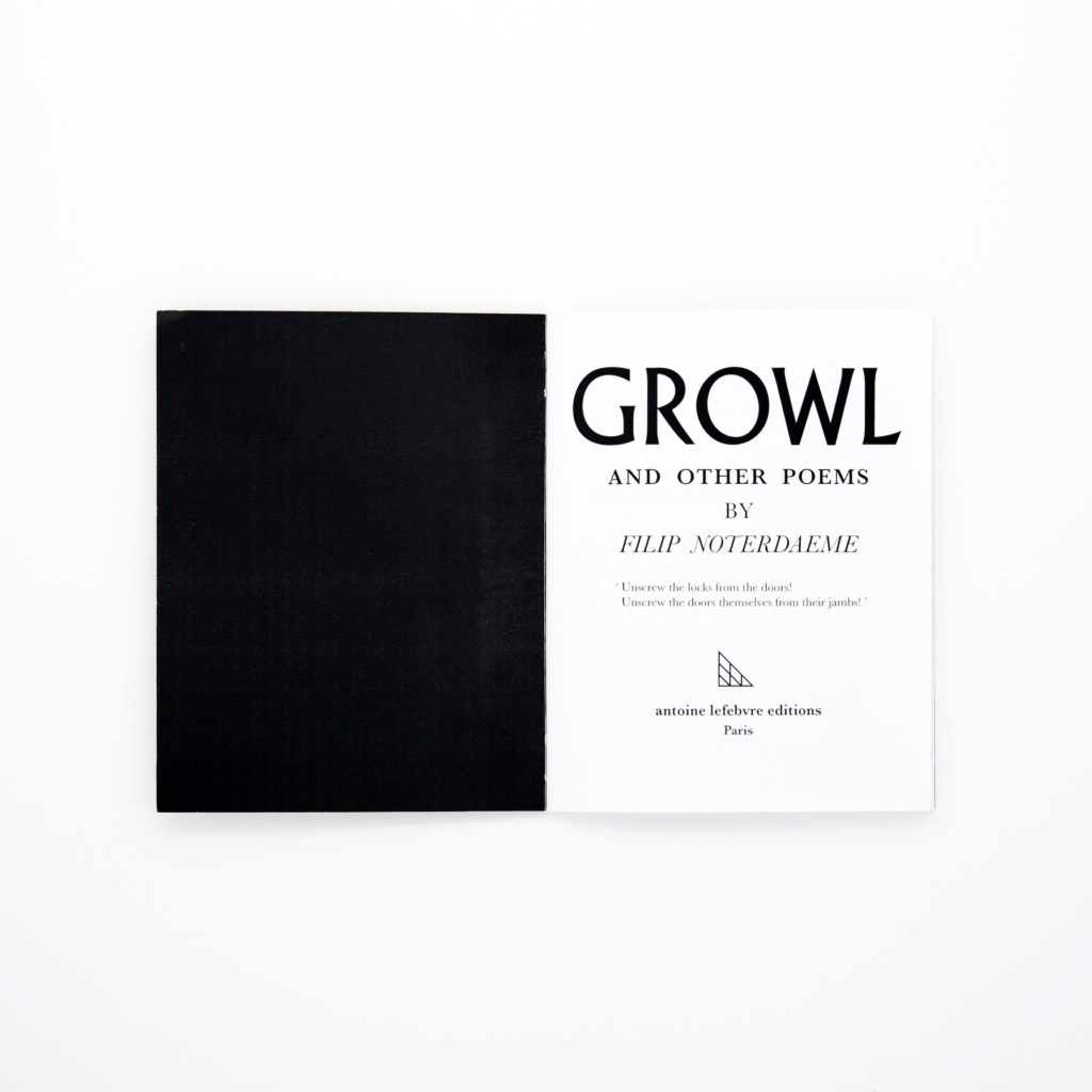GROWL<br/> Filip Noterdaeme - Image 2