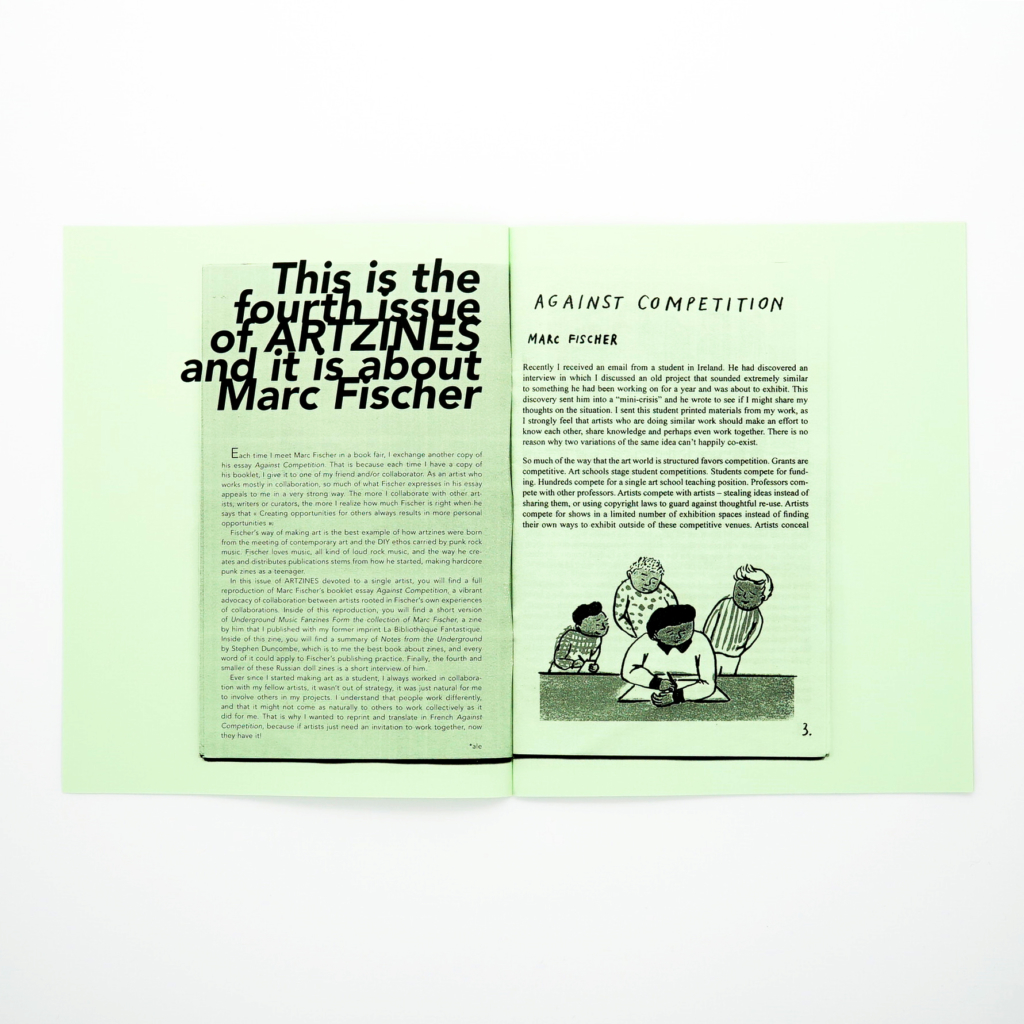 ARTZINES #4<br/> Marc Fischer Special - Image 2