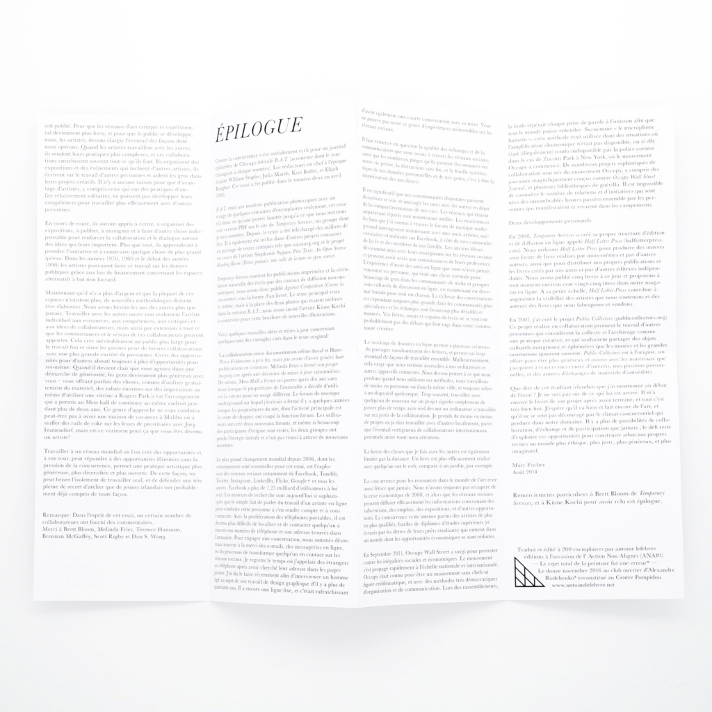 Contre la concurrence<br/> Marc Fischer - Image 3