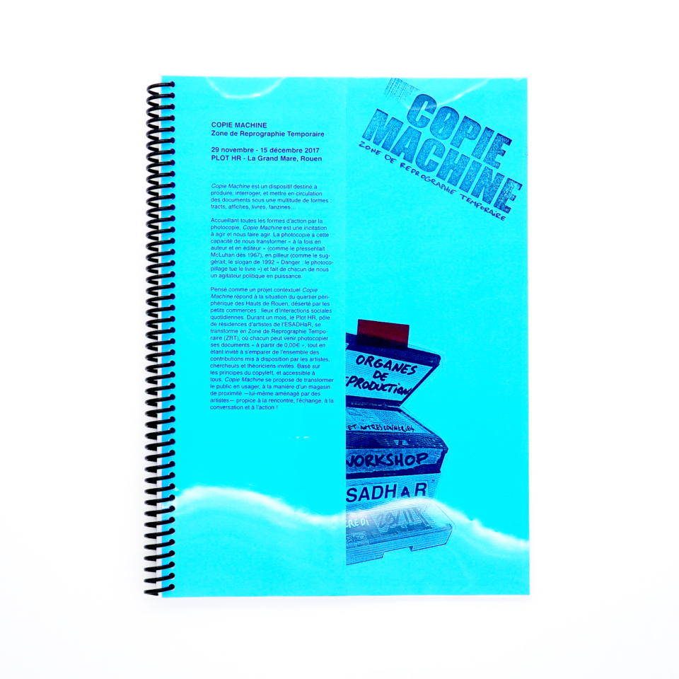 Copie Machine </br> Blue Catalogue