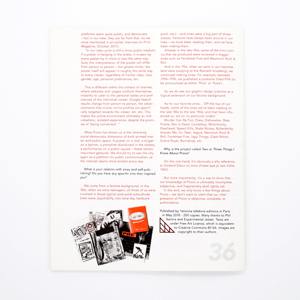 ARTZINES #12, Provo Special<br/> Experimental Jetset - Image 8
