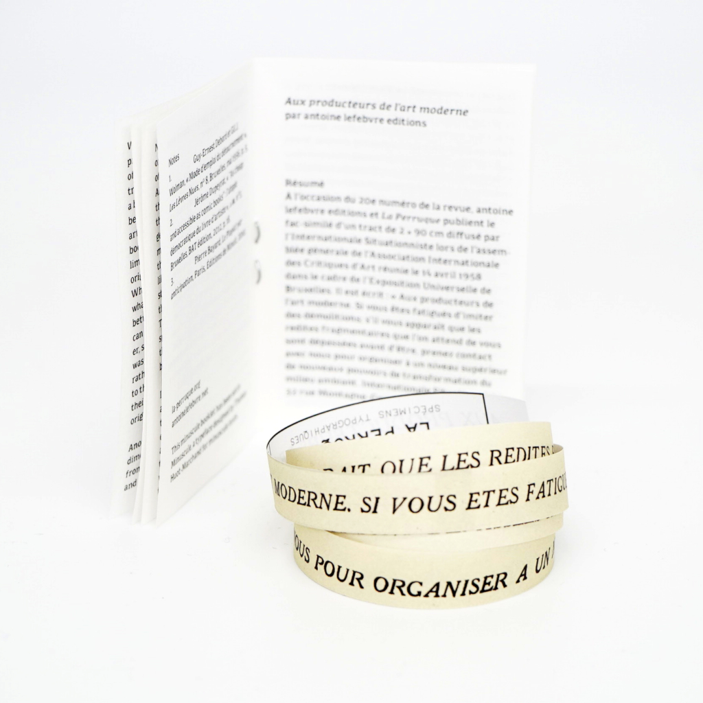 "Aux producteurs de l'art moderne..." <br/> La Perruque #20 - Image 4