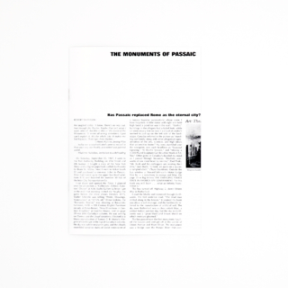 Monuments of Passaic (2nd version) <br/>Robert Smithson