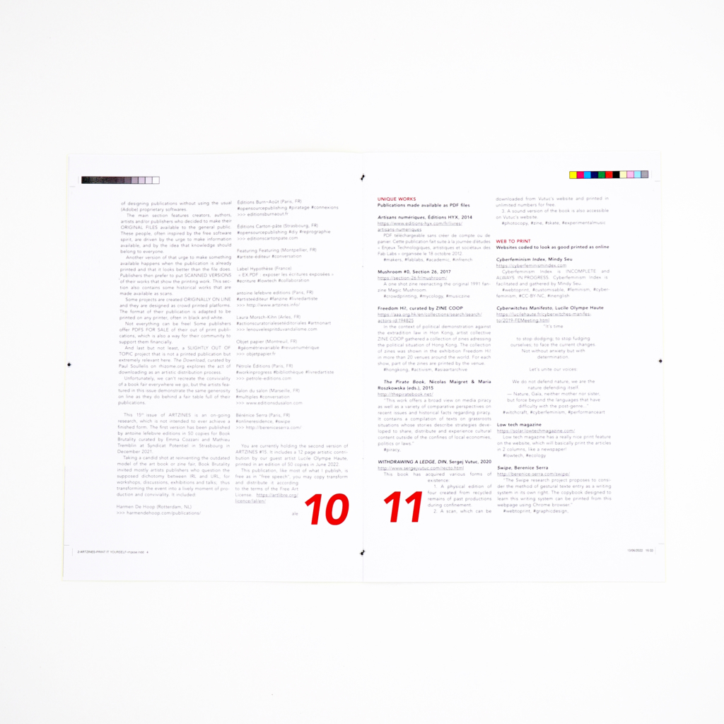 ARTZINES #15 <br/> Print It Yourself! - Image 5