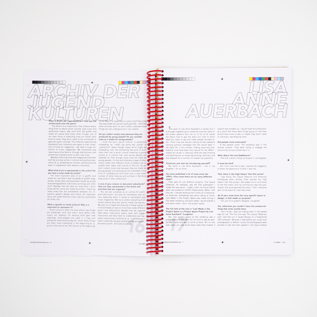 ARTZINES #14 <br/> Interviews - Image 4