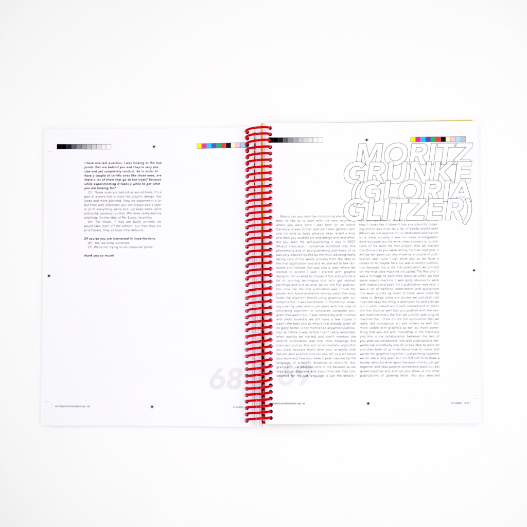 ARTZINES #14 <br/> Interviews - Image 5