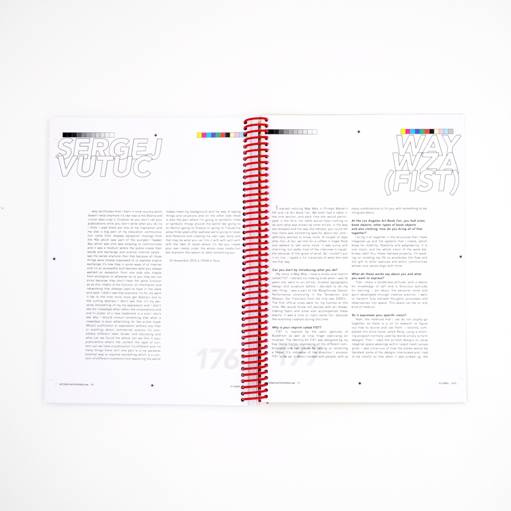 ARTZINES #14 <br/> Interviews - Image 9