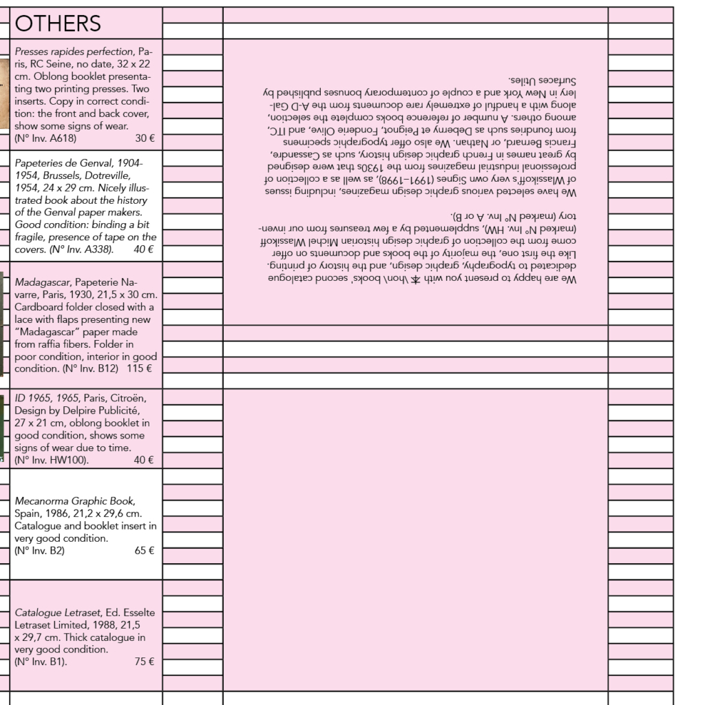 本 hon books </br> Magenta Catalogue - Image 5