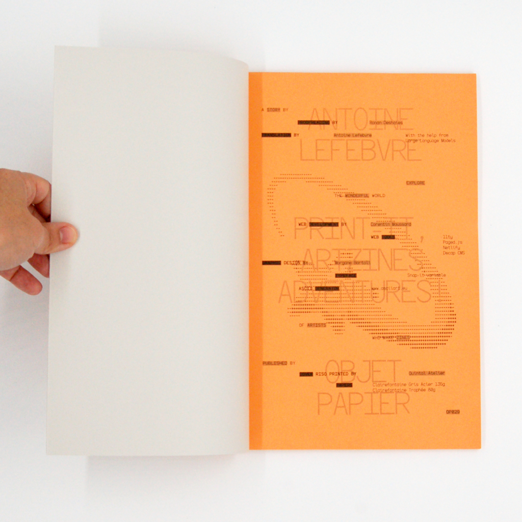 Print-it : L'aventure ARTZINES</br>Print-it: ARTZINES Adventures (Orange) - Image 2