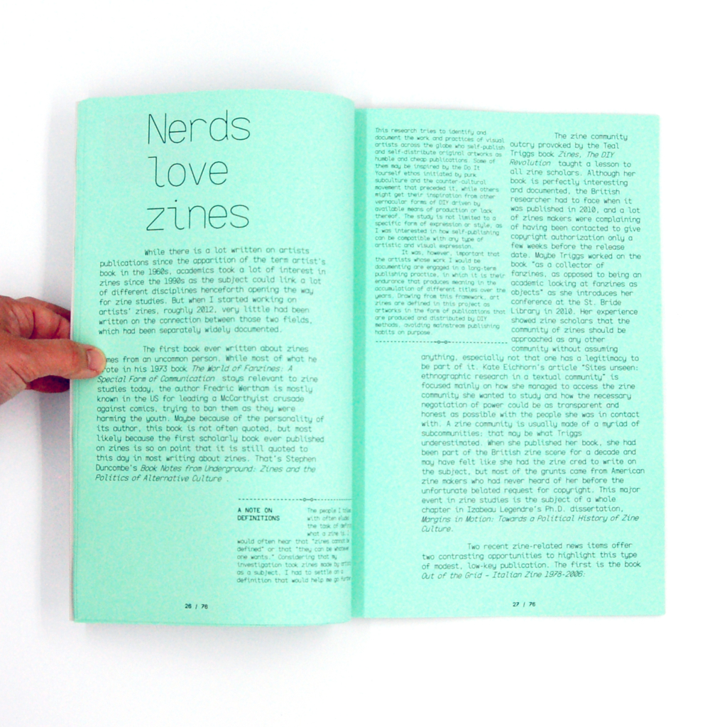 Print-it : L'aventure ARTZINES</br>Print-it: ARTZINES Adventures (Green) - Image 3